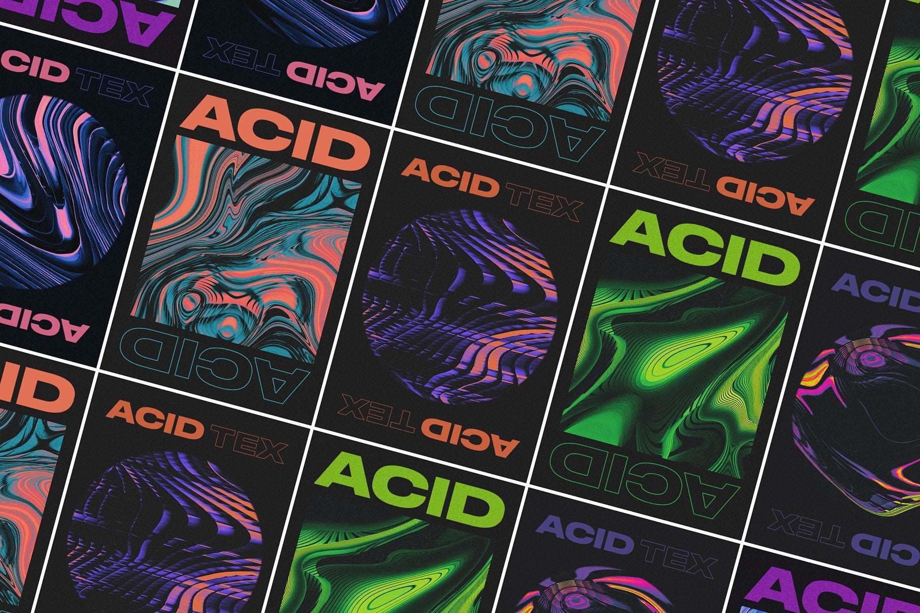 ACID Surreal Backgrounds Collection