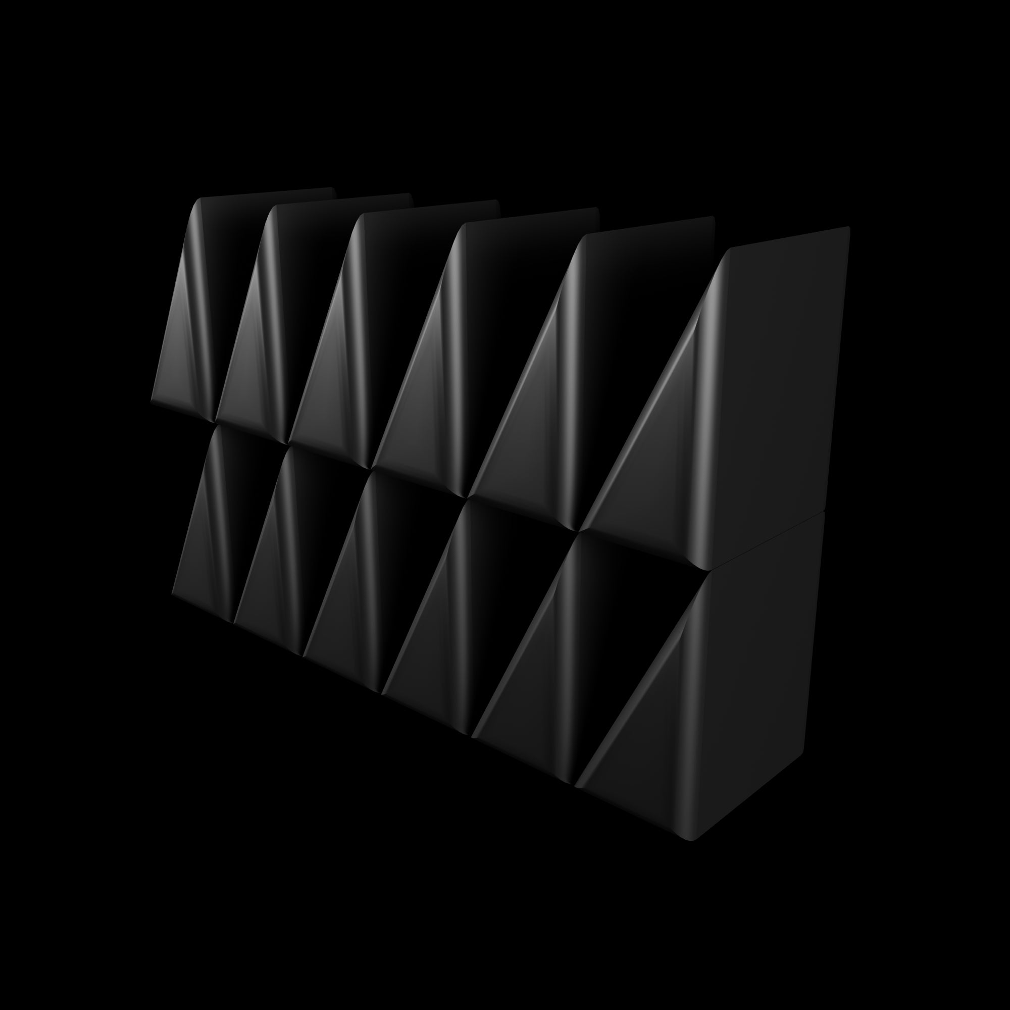 Free 3D Dark Geometric Shape